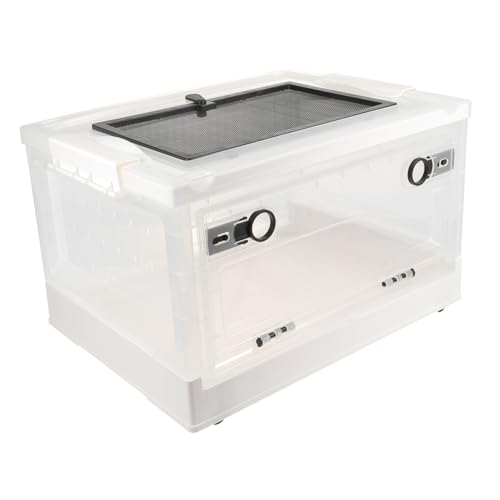 Yardwe Atmungsaktives Haustier-Terrarium Leicht Tragbar für Hamster Geruchssicheres Material Yardwe Atmungsaktives Haustier-Terrarium Leicht Tragbar für Hamster Geruchssicheres Material von Yardwe