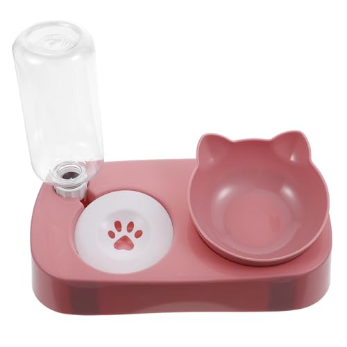 Yardwe 1satz Pet Feeding Bowl Mit Automatischem Wasserspender Für Hunde Und Katzen rutschfeste Konstruktion Für Zuhause Und Unterwegs Schutz Vor Umkippen Und Einfache Handhabung von Yardwe