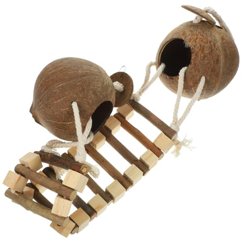 Yardwe Vogelnest Spielzeug Hängen Coconut Shell Vogelnest Vogel Ruhen Nest Haustier Vogelkäfig Dekorative Yardwe Vogelnest Spielzeug Hängen Coconut Shell Vogelnest Vogel Ruhen Nest Haustier Vogelkäfig Dekorative von Yardwe