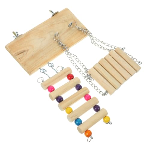 Yardwe 1 Set Vogelspielzeug Papageienplattform Übungsständer Bettzeug Hängematte Outdoor Papageienfutter Glocke Aufblasbar Für Vogelkäfig Haustier Hängematte Verstellbar von Yardwe