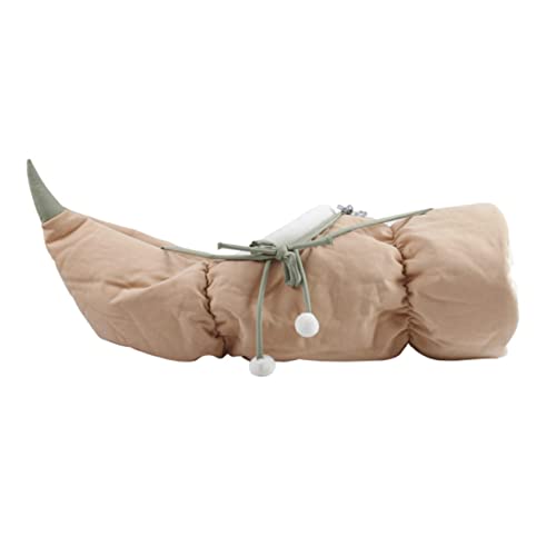 Yardwe 1stück Faltbarer Katzentunnel Lotuswurzel-Design Hängendes Katzenbett Mit Spielzeugbällen Flanellmaterial Farbe Zufällig Für Drinnen Gemütlicher Spiel Und Schlafplatz Für Yardwe 1stück Faltbarer Katzentunnel Lotuswurzel-Design Hängendes Katzenbett Mit Spielzeugbällen Flanellmaterial Farbe Zufällig Für Drinnen Gemütlicher Spiel Und Schlafplatz Für von Yardwe