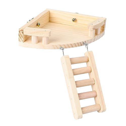 Yardwe 1stück Holz Hamster Training Leiter Kletterspielzeug Für Kleintiere Stabiler Spielplatz Für Hamster Mäuse Und Vögel Dekorativ Und Installieren von Yardwe