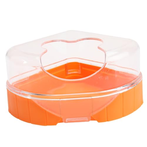 Yardwe 1 Stück Hamsterbad Haustier Hamster badewanne klein Hamster Badehaus Hamsterhaus Badebecken für Hamster Badezimmer für Hamster Plastik Orange Yardwe 1 Stück Hamsterbad Haustier Hamster badewanne klein Hamster Badehaus Hamsterhaus Badebecken für Hamster Badezimmer für Hamster Plastik Orange von Yardwe