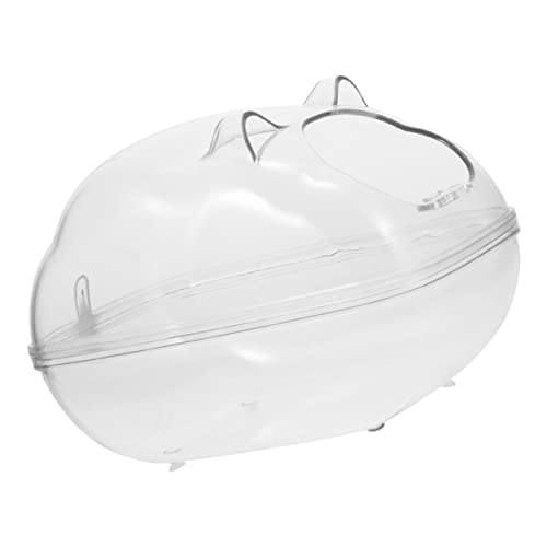 Yardwe 1 Stück Hamsterbadezimmer klein Liner Tablett Urin Badebehälter für Hamster Zucht Badesand für Haustiere Hamsterspielzeug Bad Hamster Sandbadbehälter Hamster Plastik Transparent Yardwe 1 Stück Hamsterbadezimmer klein Liner Tablett Urin Badebehälter für Hamster Zucht Badesand für Haustiere Hamsterspielzeug Bad Hamster Sandbadbehälter Hamster Plastik Transparent von Yardwe