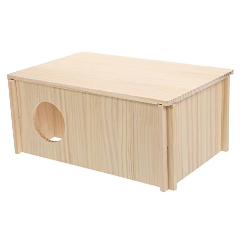 Yardwe 1stück Hamster Hiding Place Aus Holz Versteck Für Kleine Tiere Als Dekoratives Haustierhaus Und Rückzugsort Für Hamster Und Andere Nager Yardwe 1stück Hamster Hiding Place Aus Holz Versteck Für Kleine Tiere Als Dekoratives Haustierhaus Und Rückzugsort Für Hamster Und Andere Nager von Yardwe