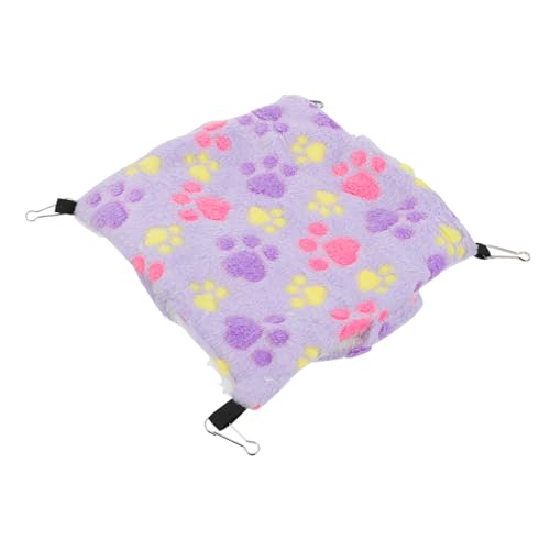 Yardwe Hängematte für Kleine Haustiere Hängebett für Hamster Winterhängematte Leicht Faltbar mit Starkem Seil für Ratten Meerschweinchen Eichhörnchen Tragbar Haustier Schlafsack Yardwe Hängematte für Kleine Haustiere Hängebett für Hamster Winterhängematte Leicht Faltbar mit Starkem Seil für Ratten Meerschweinchen Eichhörnchen Tragbar Haustier Schlafsack von Yardwe