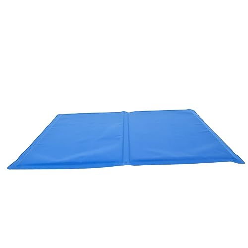 Yardwe 1 Stück Haustier Kühle Matte Kühlkissen Für Hunde Kühlmatte Für Hunde Groß Kühlmatte Für Tiere Coole Matte Für Welpen Wasserdichtes Hundebett Schlafmatte Katzenmattenbett Blue Yardwe 1 Stück Haustier Kühle Matte Kühlkissen Für Hunde Kühlmatte Für Hunde Groß Kühlmatte Für Tiere Coole Matte Für Welpen Wasserdichtes Hundebett Schlafmatte Katzenmattenbett Blue von Yardwe