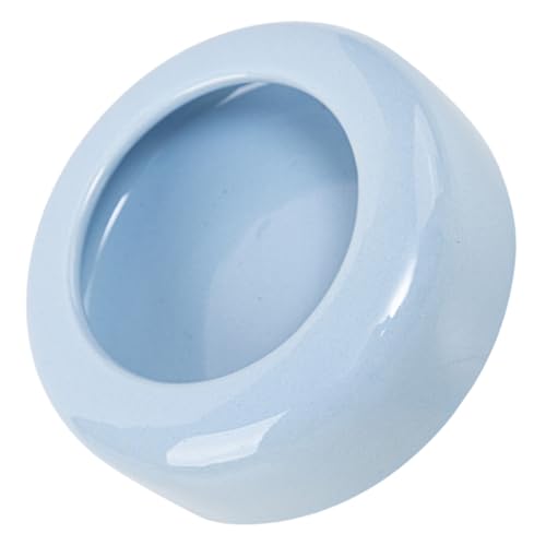 Yardwe 1 Stück Haustiernapf aus Keramik Wasser Welpe geformt Hundenapf Schüsseln für Haustiere Haustier -Trinkschale Fressnapf Hund Sky-Blue von Yardwe