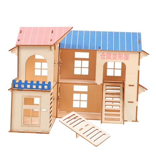 Yardwe 1stück Hamster Spielzeughaus Aus Holz Stabiler Kletterturm Mit Treppe Für Kleine Haustiere Für Hamster Zwerghamster Und Meerschweinchen Fördert Bewegung Und Spielspaß Yardwe 1stück Hamster Spielzeughaus Aus Holz Stabiler Kletterturm Mit Treppe Für Kleine Haustiere Für Hamster Zwerghamster Und Meerschweinchen Fördert Bewegung Und Spielspaß von Yardwe