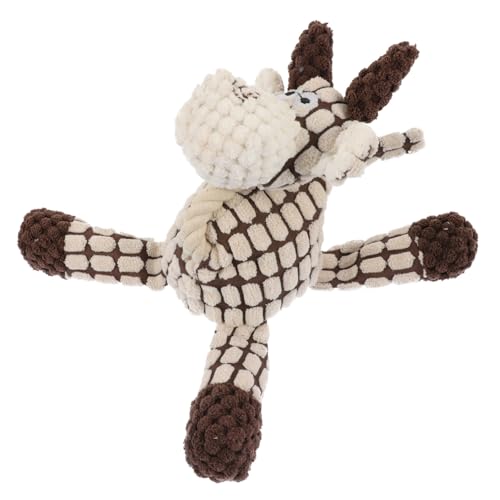 Yardwe 1 Stück Hundespielzeug Animal Toys Tier Haustierspielzeug Kauer quietschend zum Zähneknirschen für Hunde Zähneknirschende Spielzeuge für Haustiere Plüsch Weiß Yardwe 1 Stück Hundespielzeug Animal Toys Tier Haustierspielzeug Kauer quietschend zum Zähneknirschen für Hunde Zähneknirschende Spielzeuge für Haustiere Plüsch Weiß von Yardwe
