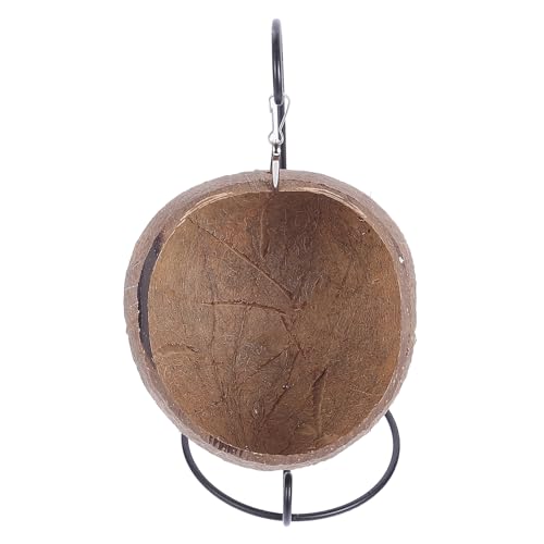 Yardwe 1stück Coconut Shell Hamster Nest Hängendes Tierbett Für Kleintiere Gemütliche Schlafhöhle Aus Kokosnussschale Für Hamster Und Ähnliche Tiere Dekorativ Und Komfortabel Für von Yardwe