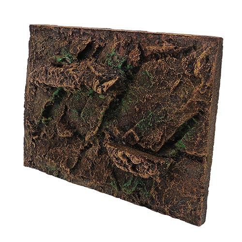 Yardwe 1 Stück Klettern Pet Box Hintergrundbrett Zubehör Für Reptilien Reptilienhintergrund Kork-Hintergrund Reptilienpanzerhintergrund 3D-Reptilien-Hintergrund Haustier Kaffee Yardwe 1 Stück Klettern Pet Box Hintergrundbrett Zubehör Für Reptilien Reptilienhintergrund Kork-Hintergrund Reptilienpanzerhintergrund 3D-Reptilien-Hintergrund Haustier Kaffee von Yardwe