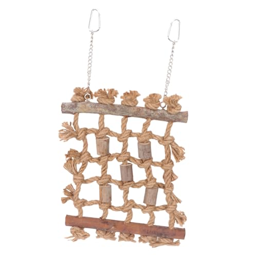 Yardwe 1stück Vögel Kletterspielzeug Aus Holz Für Papageien Nibbling Spielzeug Für Haustiere Geeignet Für Spiel Bewegung Und Unterhaltung Für Wellensittiche Und Andere Vögel von Yardwe