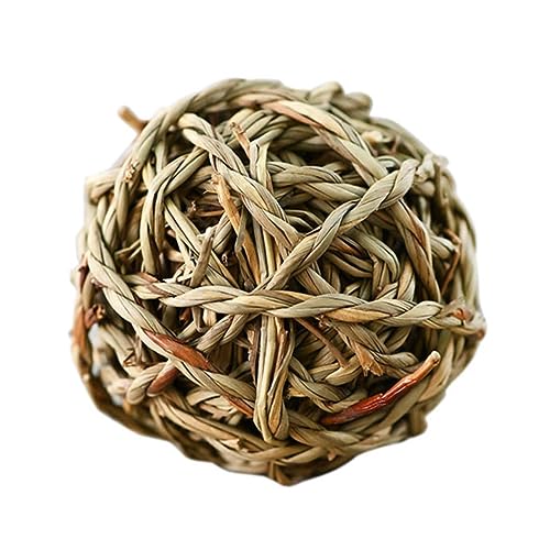 Yardwe 1stück Rattan-kugelspielzeug Für Haustiere Geflochtenem Gras Und Für Hamster Vögel Und Kleintiere Fördert Aktivität Und Zahnpflege von Yardwe