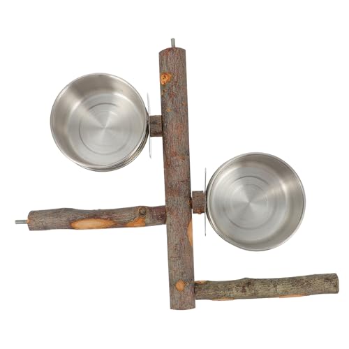 Yardwe 1 Stück Papageienspielzeug Füttern Schüssel Drinnen Papageienregal Vögel Stehen Vögel Barschgestell Vögel Rack Papageienzubehör Vögel Sitzen Brown Hölzern Yardwe 1 Stück Papageienspielzeug Füttern Schüssel Drinnen Papageienregal Vögel Stehen Vögel Barschgestell Vögel Rack Papageienzubehör Vögel Sitzen Brown Hölzern von Yardwe