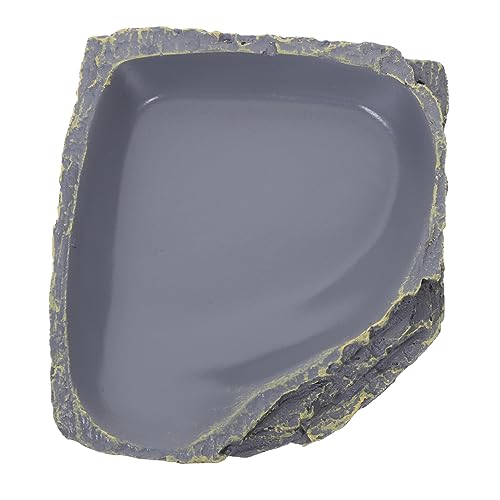 Yardwe 1 Stück Rock Food Pot Schildkröte Futtervorsprung Gecko Fütterung Bartagame Futternapf Gericht Futternäpfe für Reptilien Wassernapf für Reptilien Turtle Feeder Grey Yardwe 1 Stück Rock Food Pot Schildkröte Futtervorsprung Gecko Fütterung Bartagame Futternapf Gericht Futternäpfe für Reptilien Wassernapf für Reptilien Turtle Feeder Grey von Yardwe