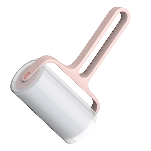 Yardwe 1 Stück Roller-Haar-Aufkleber Fusselrolle Für Kleidung Haarrolle Für Haustiere Kleidung Haustier Fusselrolle Haarentfernungsrolle Für Kleidung Haar Klebrige Rolle Rosa Klebeband von Yardwe