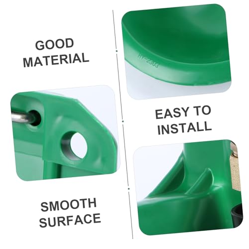 Yardwe 1 Stück Schaf Trinkwassers Chale Trog Ziege Wasserflaschenspender Für Hunde Wasserspender Für Katzen Haustier Coop Trinkbrunnenständer Abfluss Füttern Fass Green Plastik von Yardwe