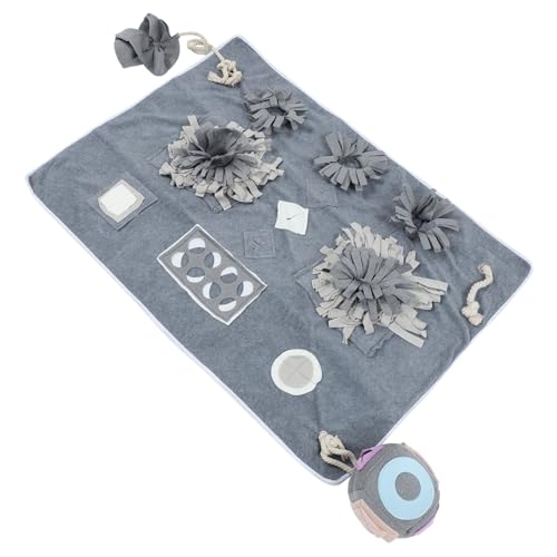 Yardwe 1 Stück Schnüffelmatte für Waschbares Futterspielzeug aus Langlebigem Polar Fleece zur Langsamen Fressens und Interaktion mit Ihrem Haustier von Yardwe