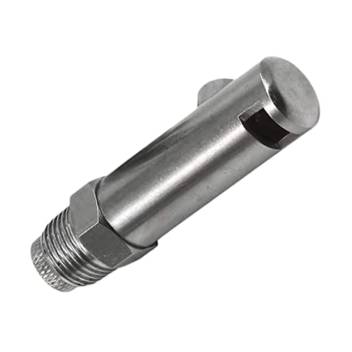 Yardwe 1 Stück Tränke Automatische Kaninchen Fütterer Kaninchen Tränke Häschen Fütterer Tränker Outdoor Edelstahl Gießnippel Tränker Trinker Edelstahl Silber von Yardwe