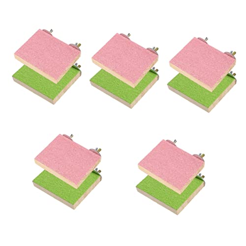 Yardwe 5 Sets Vogelplattformen Aus Holz Für Papageien Versorgungsständer Vogelspielzeug Für Sittiche Nymphensittiche 2 Stück * 5 Yardwe 5 Sets Vogelplattformen Aus Holz Für Papageien Versorgungsständer Vogelspielzeug Für Sittiche Nymphensittiche 2 Stück * 5 von Yardwe