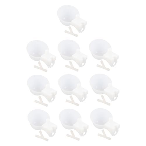 Yardwe Trinkflasche Für Papageien – 10 Sets Automatischer Wasserspender Vogelkäfig-zubehör Bruchfester Kunststoff Yardwe Trinkflasche Für Papageien – 10 Sets Automatischer Wasserspender Vogelkäfig-zubehör Bruchfester Kunststoff von Yardwe