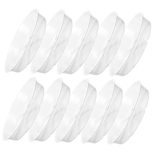 Yardwe 10stücke Blumentopf-untersetzer Transparent Wasserablauf-Tray Für Pflanzen rutschfest Langlebig Für Innenpflanzen Und Pflege Yardwe 10stücke Blumentopf-untersetzer Transparent Wasserablauf-Tray Für Pflanzen rutschfest Langlebig Für Innenpflanzen Und Pflege von Yardwe