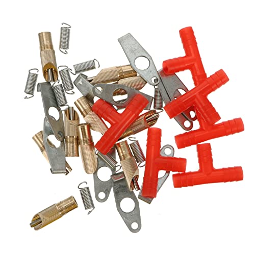 Yardwe Automatische Tränke mit Federmechanismus 10er-Pack Einfach Zu Bedienen für Kaninchen Tauben Otter Yardwe Automatische Tränke mit Federmechanismus 10er-Pack Einfach Zu Bedienen für Kaninchen Tauben Otter von Yardwe