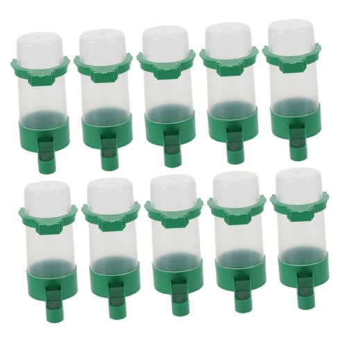 Yardwe 10 x Vogeltränke, Finken, automatischer Kaninchen-Futterspender für draußen, Wildvögel, Vogel für draußen, Futterspender, Wachteltränke, Selbstkaninchen-Bewässerung, Futtermittel, Yardwe 10 x Vogeltränke, Finken, automatischer Kaninchen-Futterspender für draußen, Wildvögel, Vogel für draußen, Futterspender, Wachteltränke, Selbstkaninchen-Bewässerung, Futtermittel, von Yardwe