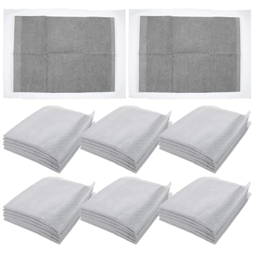 Yardwe 100St Kaninchen-PIPI-Pad wiederverwendbar Tablett für Welpenunterlagen Luft Futterspender Träger wasserdichte liegenauflage Wasserdichtes Pad Käfigversorgung Kaninchen-Pads Vlies von Yardwe