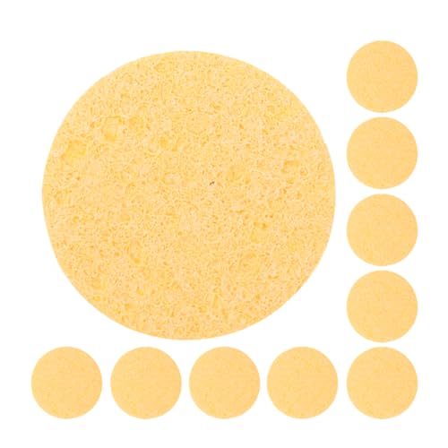 Yardwe 10Pcs Einsiedler Krabbenschwamm Einsiedler Krabbe Natürliche Schwamm Fischtank Feuchtigkeit Liefert Schüsselreinigungsschwamm von Yardwe