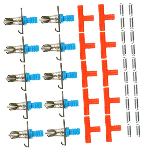 Yardwe Kaninchen Tränke Automatische Nippel Wasserzufuhr 10 Stück Doppelfeder Design Spritzwassergeschützt Installieren Für Kaninchen Frettchen Und Chinchillas Yardwe Kaninchen Tränke Automatische Nippel Wasserzufuhr 10 Stück Doppelfeder Design Spritzwassergeschützt Installieren Für Kaninchen Frettchen Und Chinchillas von Yardwe