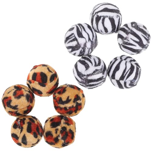 Yardwe 10stücke Interaktive Katzenspielzeug Bälle Aus Katzenminze Lustige Spielzeuge Für Kätzchen Runde Form Farbenfroh Robustes Material Fördert Spiel Und Entspannung von Yardwe