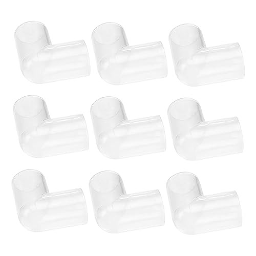 Yardwe 10 Pcs 20mm Acryl Aquarium Adapter Einfach Installieren Fisch Tank Ellenbogen Schlauch Adapter von Yardwe
