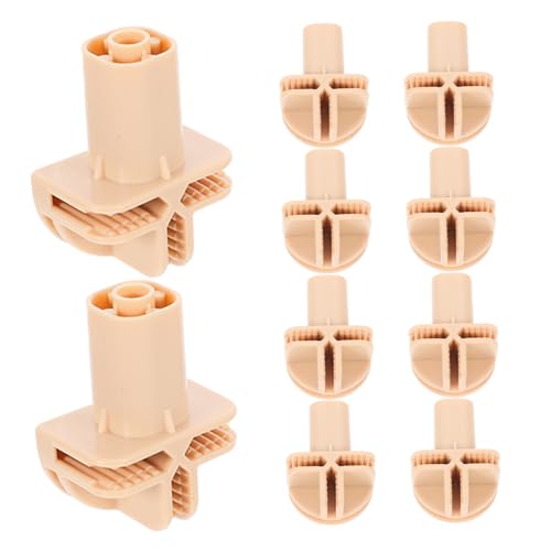 Yardwe 10Stücke Anschlüsse für DIY Organizer Ersatzteile für Plastikdrahtgitterwürfel Kompatibel mit Kleinen Werkzeugkarren und Kleiderschränken Yardwe 10Stücke Anschlüsse für DIY Organizer Ersatzteile für Plastikdrahtgitterwürfel Kompatibel mit Kleinen Werkzeugkarren und Kleiderschränken von Yardwe