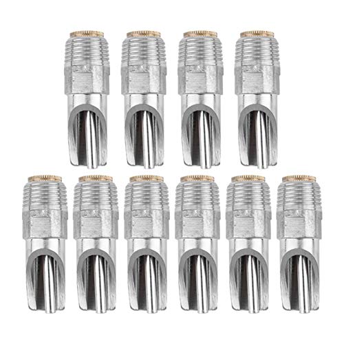 Yardwe 10st Schweine Trinker Nippeltrinker Für Schweine Ferkelfütterer Schweinefuttertränke Tränkenippel Für Schweine Für Kit Bipples Trinker Rostfreier Stahl Hase Verdicken Yardwe 10st Schweine Trinker Nippeltrinker Für Schweine Ferkelfütterer Schweinefuttertränke Tränkenippel Für Schweine Für Kit Bipples Trinker Rostfreier Stahl Hase Verdicken von Yardwe