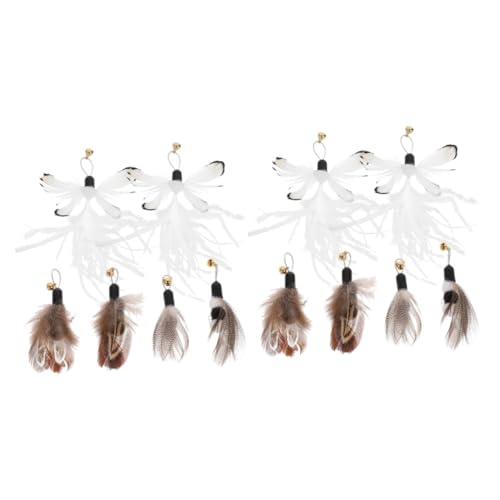 Yardwe 12 Ersatzkopf Für Katzenangel Angelrute Für Katzen Ersatz Für Den Für Katzen Katzen-Teaser-Spielzeug Katzen-Teaser-ersatz Haustier Plastik Yardwe 12 Ersatzkopf Für Katzenangel Angelrute Für Katzen Ersatz Für Den Für Katzen Katzen-Teaser-Spielzeug Katzen-Teaser-ersatz Haustier Plastik von Yardwe