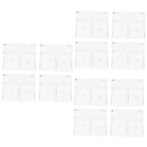 Yardwe 12stücke Stabile Aquarienabdeckungshalterungen Acryl Aquarium Deckel Für Offene Fischtanks Terrarien Und Schildkrötenbecken von Yardwe