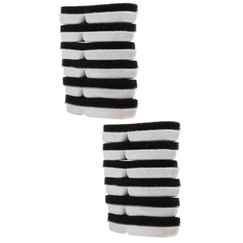 Yardwe 12 STK Wasserspender Filter Tief Filterdichtungen Baumwollfilter Für Haustiertränke Hund Filter Für Katzenspender Automatischer Filter Für Katzenbrunnen Bubble-Baumwolle Yardwe 12 STK Wasserspender Filter Tief Filterdichtungen Baumwollfilter Für Haustiertränke Hund Filter Für Katzenspender Automatischer Filter Für Katzenbrunnen Bubble-Baumwolle von Yardwe