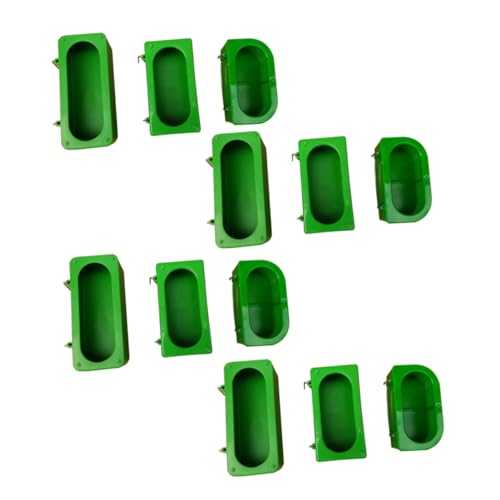 Yardwe 12 Stück Externer Futtertrog Materialbox Vogelhäuschen Vogelnapf Hühnerpapagei Wassertrinknapf Herausnehmbarer Futterspender Käfig Vogelfutterspender Taubenfutterbehälter Yardwe 12 Stück Externer Futtertrog Materialbox Vogelhäuschen Vogelnapf Hühnerpapagei Wassertrinknapf Herausnehmbarer Futterspender Käfig Vogelfutterspender Taubenfutterbehälter von Yardwe