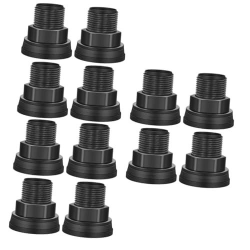 Yardwe 3 Sets Aquarium-wasserrohrverbinder Wassertank-Adapter Gewindeschlauchverbinder Mehrzweckverwendung 4 Stück * 3 von Yardwe