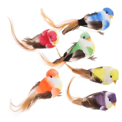 Yardwe 12st Simulationsvogeldekoration Baumvogelfigur Anlage Künstlich Rostige Vogeldekoration Rostige Vögel Ethnischer Wohndekor-Vogel Tiere Miniatur-zubehör Nest Feder Yardwe 12st Simulationsvogeldekoration Baumvogelfigur Anlage Künstlich Rostige Vogeldekoration Rostige Vögel Ethnischer Wohndekor-Vogel Tiere Miniatur-zubehör Nest Feder von Yardwe
