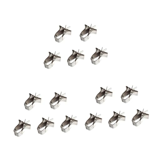 Yardwe 15 STK Futterspender für Papageienfrüchte Gemüseclip Vogelkäfigzubehör für Sittiche vogelfutterspender vogelfutterhäuschen Käfig Obsthalter Käfig Futterhalter munia Obststand Snack von Yardwe