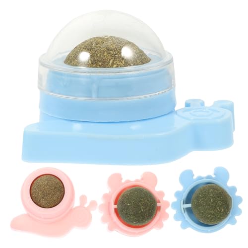 Yardwe 4sets Lustige Spielzeuge Krabbenschneckenform Drehbar Für Kätzchen Versorgung Katze Indoor Katzen Gesundheit 4 Stücke * 4 Yardwe 4sets Lustige Spielzeuge Krabbenschneckenform Drehbar Für Kätzchen Versorgung Katze Indoor Katzen Gesundheit 4 Stücke * 4 von Yardwe