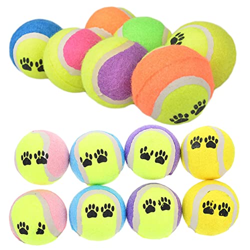 Yardwe 16st Gummibälle Für Hunde Hunde-aktivitätsspielzeug Kleine Bälle Für Hunde Welpenball Zahnreinigungsspielzeug Für Hunde Outdoor-hundespielzeug Plüschtier Hündchen Ball Spielen von Yardwe