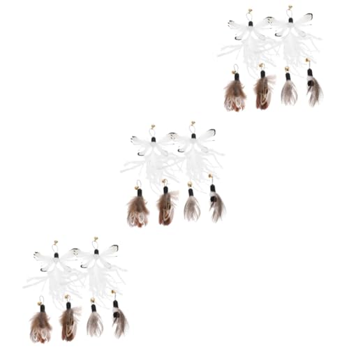 Yardwe 18 Ersatzkopf für Katzenangel interaktives katzenspielzeug Interactive cat Toy ersatz für necken Teaser Spielzeuge Katzenspielzeug Yardwe 18 Ersatzkopf für Katzenangel interaktives katzenspielzeug Interactive cat Toy ersatz für necken Teaser Spielzeuge Katzenspielzeug von Yardwe