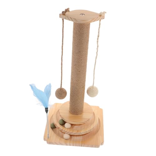 Yardwe 1Satz Katzenkratzbaum Aus Natürlichem Mit Kletterpfosten Und rutschfest Für Katzen Und Kätzchen Fördert Und Kratzverhalten Zu Reinigen Yardwe 1Satz Katzenkratzbaum Aus Natürlichem Mit Kletterpfosten Und rutschfest Für Katzen Und Kätzchen Fördert Und Kratzverhalten Zu Reinigen von Yardwe
