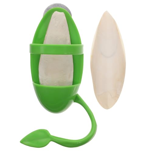 Yardwe 1Satz Vogelfütterungsregal mit Cuttlebone Halter Teiliges für Papageien und Vögel und Praktisch für Futterstationen im Käfig oder Garten von Yardwe