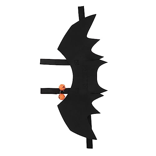 Yardwe 1stück Cat Bat Wings Halloween Kostüm Für Kleine Hunde Und Katzen Einstellbares Geschirr Für Cosplay Halloween-verkleidung Für Haustiere von Yardwe