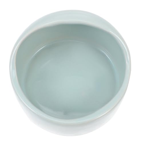 Yardwe 1Stk Hamster Fütterung schüssel kleine Welpenschalen Futternäpfe für Hunde Heu Käfig pet Water Bowl pet Supplies Futternapf für Meerschweinchen Chinchilla-Schüssel Keramik Blue Yardwe 1Stk Hamster Fütterung schüssel kleine Welpenschalen Futternäpfe für Hunde Heu Käfig pet Water Bowl pet Supplies Futternapf für Meerschweinchen Chinchilla-Schüssel Keramik Blue von Yardwe